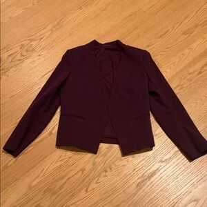 Theory Women's Deep Burgundy Blazer
